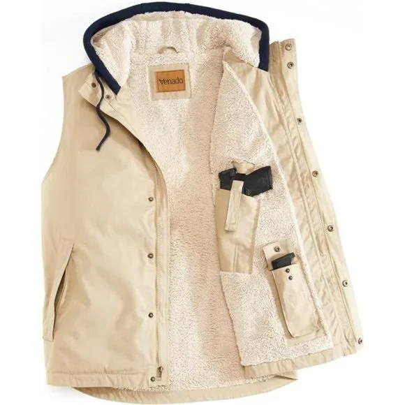 Jackets Coats Venado Yukon Trail Concealed Carry Hooded Vest